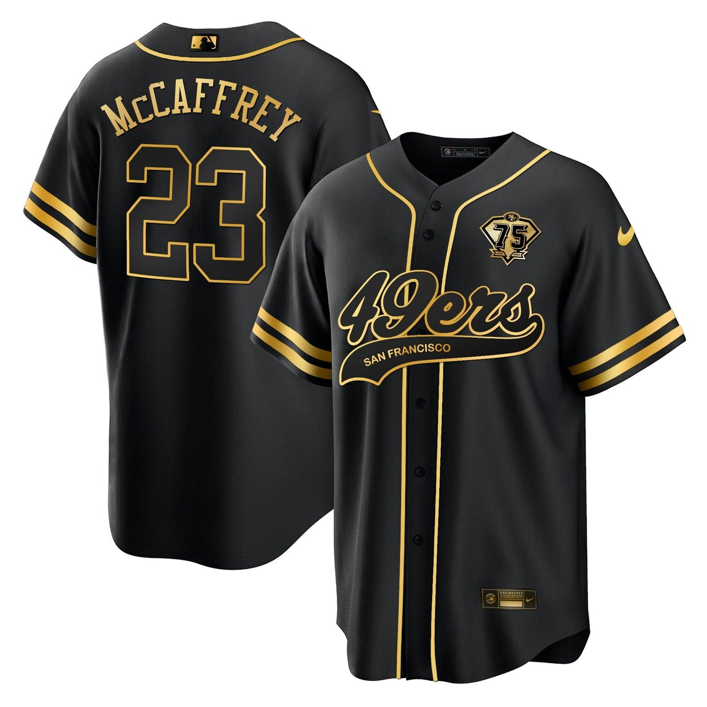 Camisa NFL Men’s Cool Base Dourada Limited Jersey