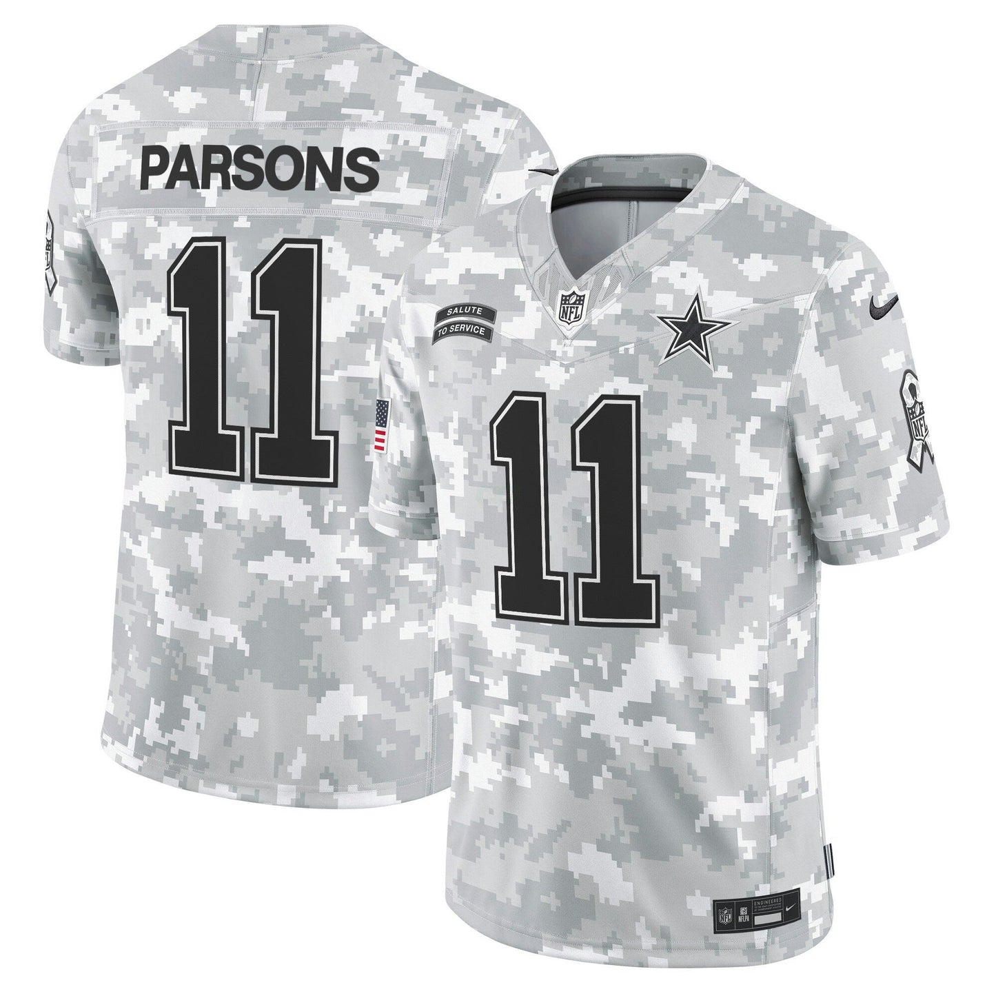 Camisa NFL Men’s Dallas 2024 Salute to Service Vapor Limited Jersey – All stitched