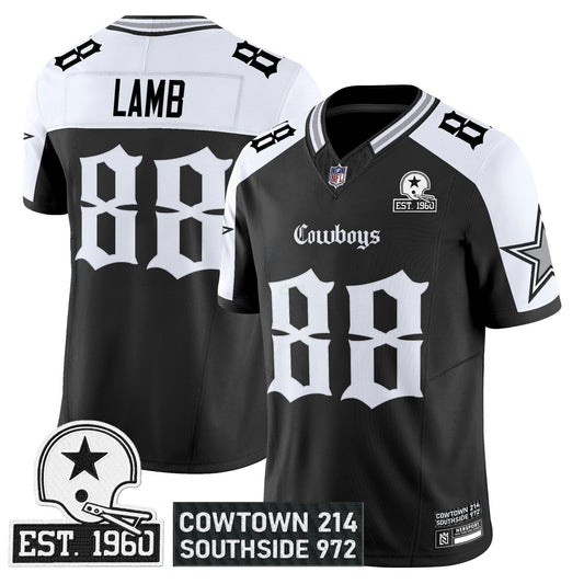 Camisa NFL Men’s Dallas ‘Gothic Lone Star Edition’ Vapor Limited Jersey