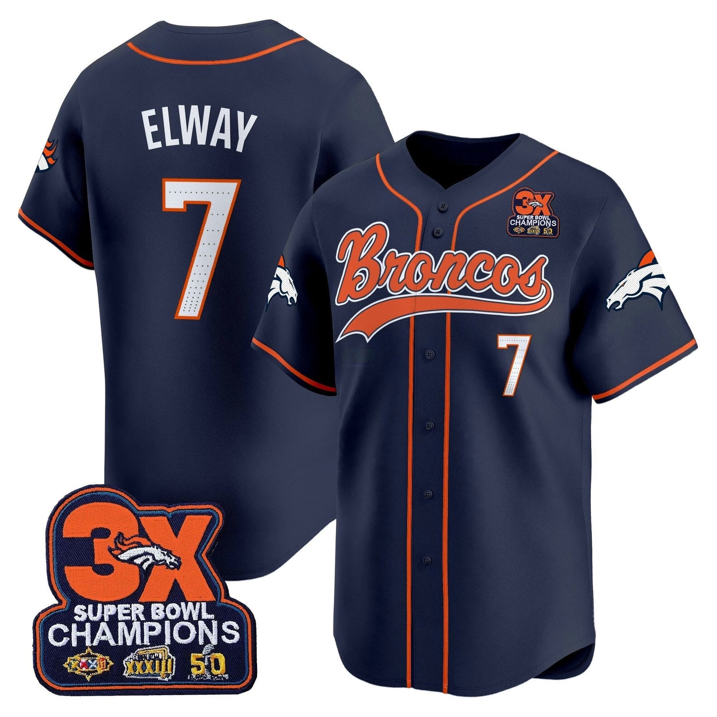Camisa NFL Men’s Denver 2025 Vapor Jersey