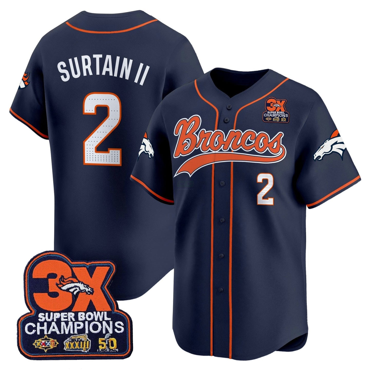 Camisa NFL Men’s Denver 2025 Vapor Jersey