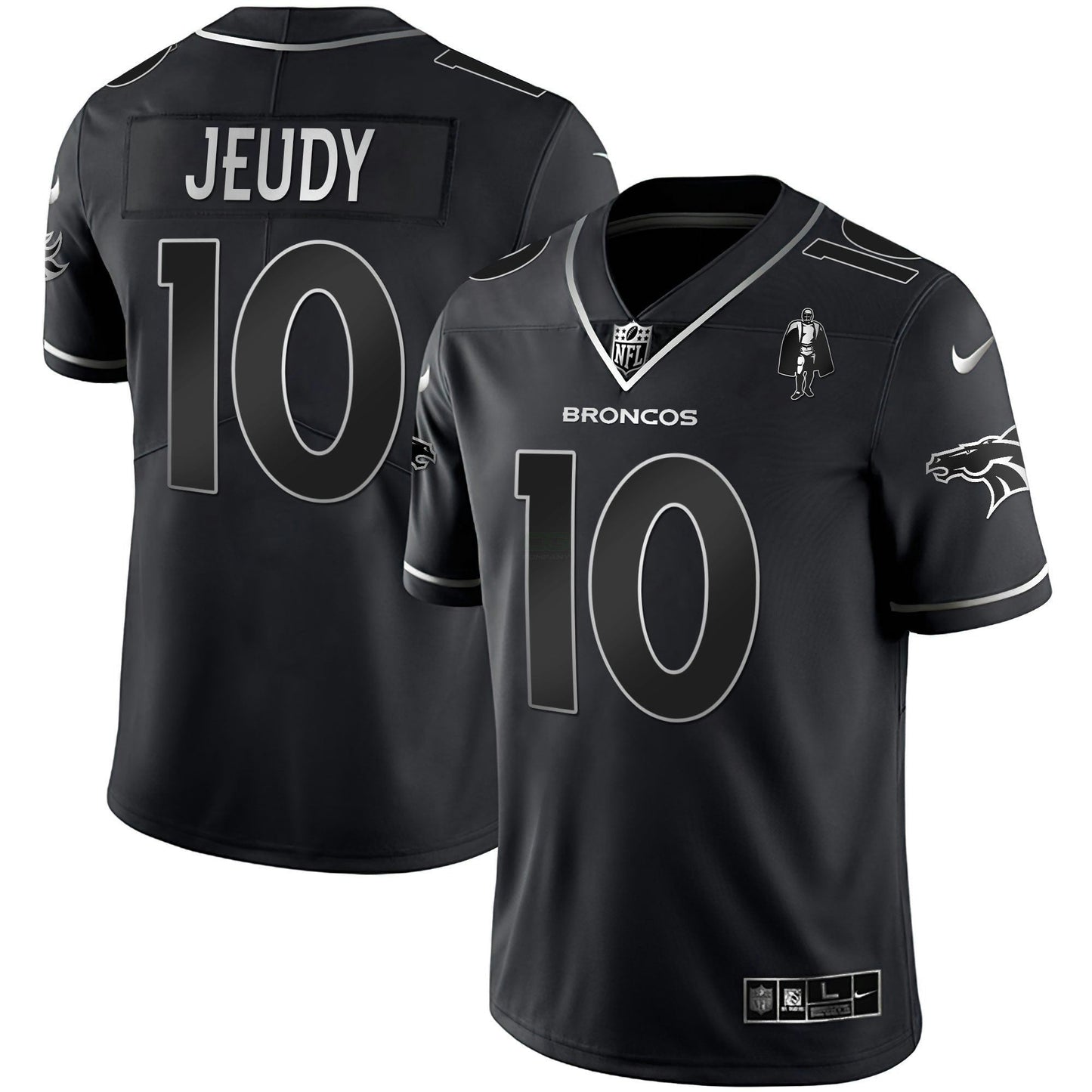 Camisa NFL Men’s Denver Branca Dourada and Preta Dourada Jersey