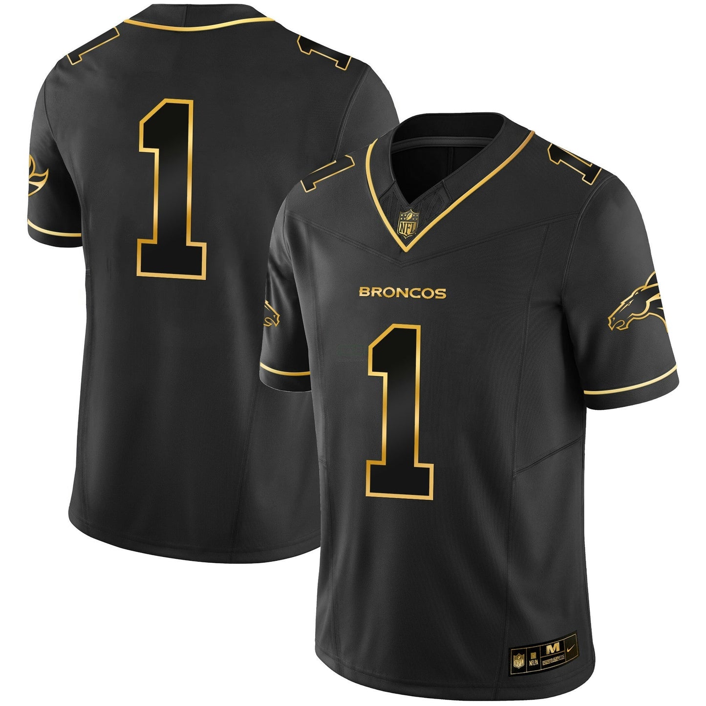 Camisa NFL Men’s Denver Gold Vapor Limited Jersey