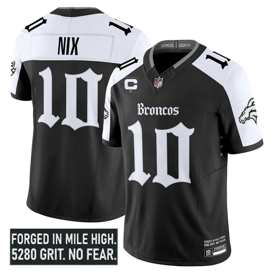 Camisa NFL Men’s Denver ‘Gothic Mile High Shadows Edition’ Vapor Limited Jersey