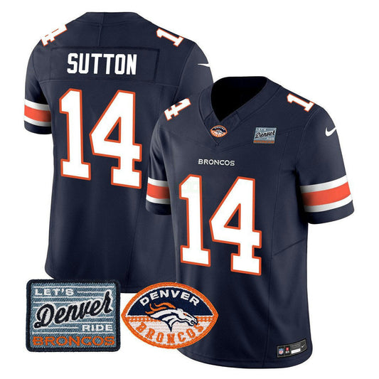 Camisa NFL Men’s Denver Logo Patch Limited Jersey