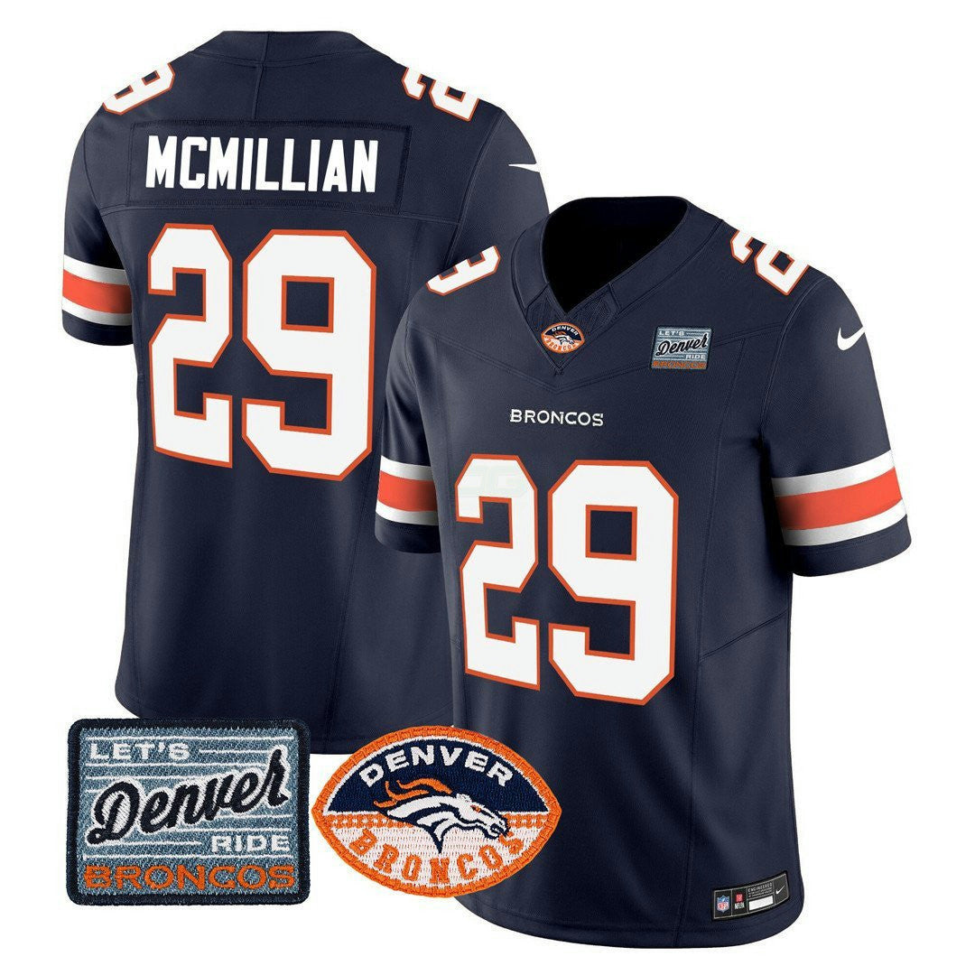 Camisa NFL Men’s Denver Logo Patch Limited Jersey