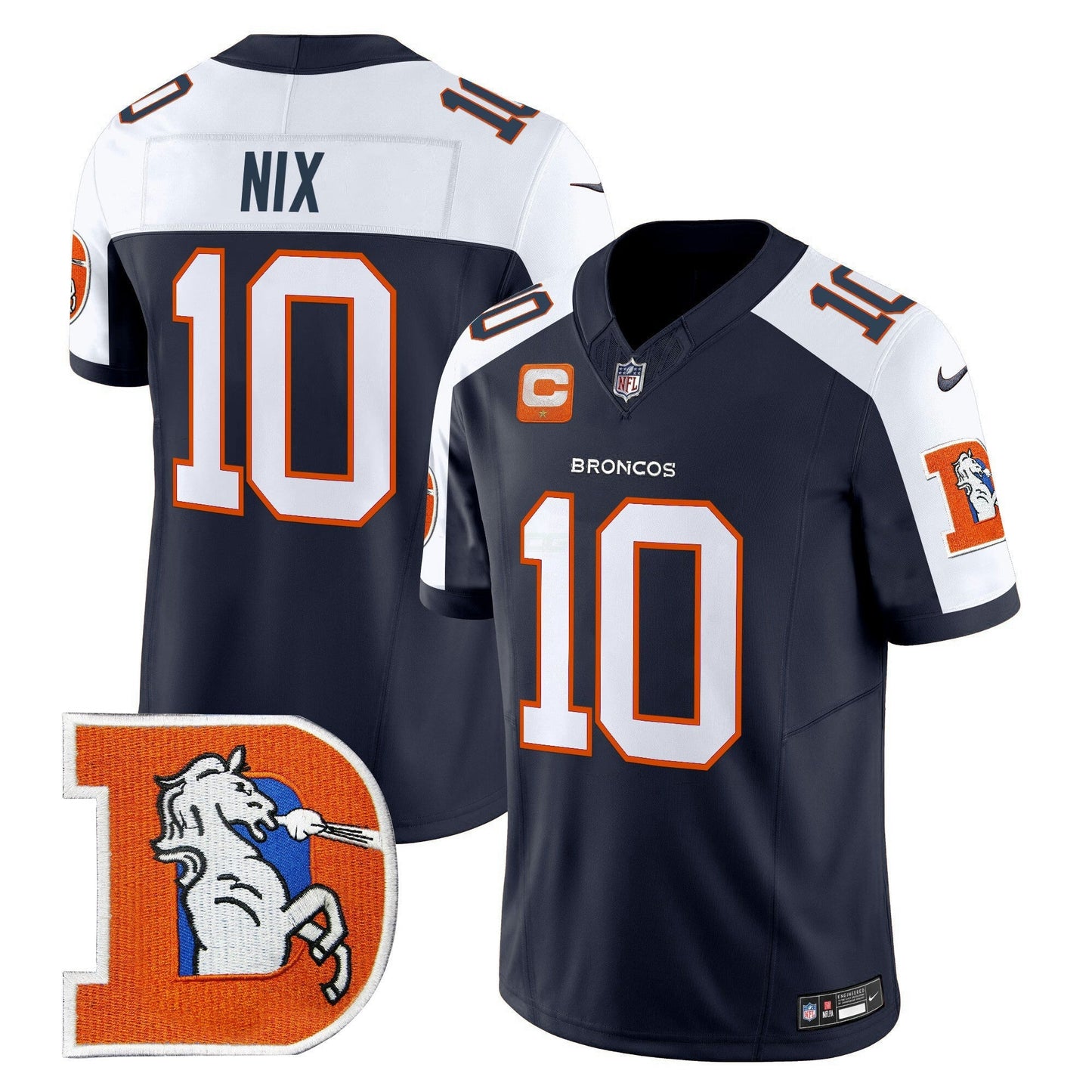 Camisa NFL Men’s Denver Throwback Vapor Limited Jersey V2