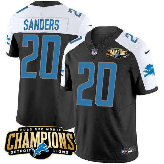 Camisa NFL Men’s Detroit 2023 NFC North Champions Patch Vapor Jersey