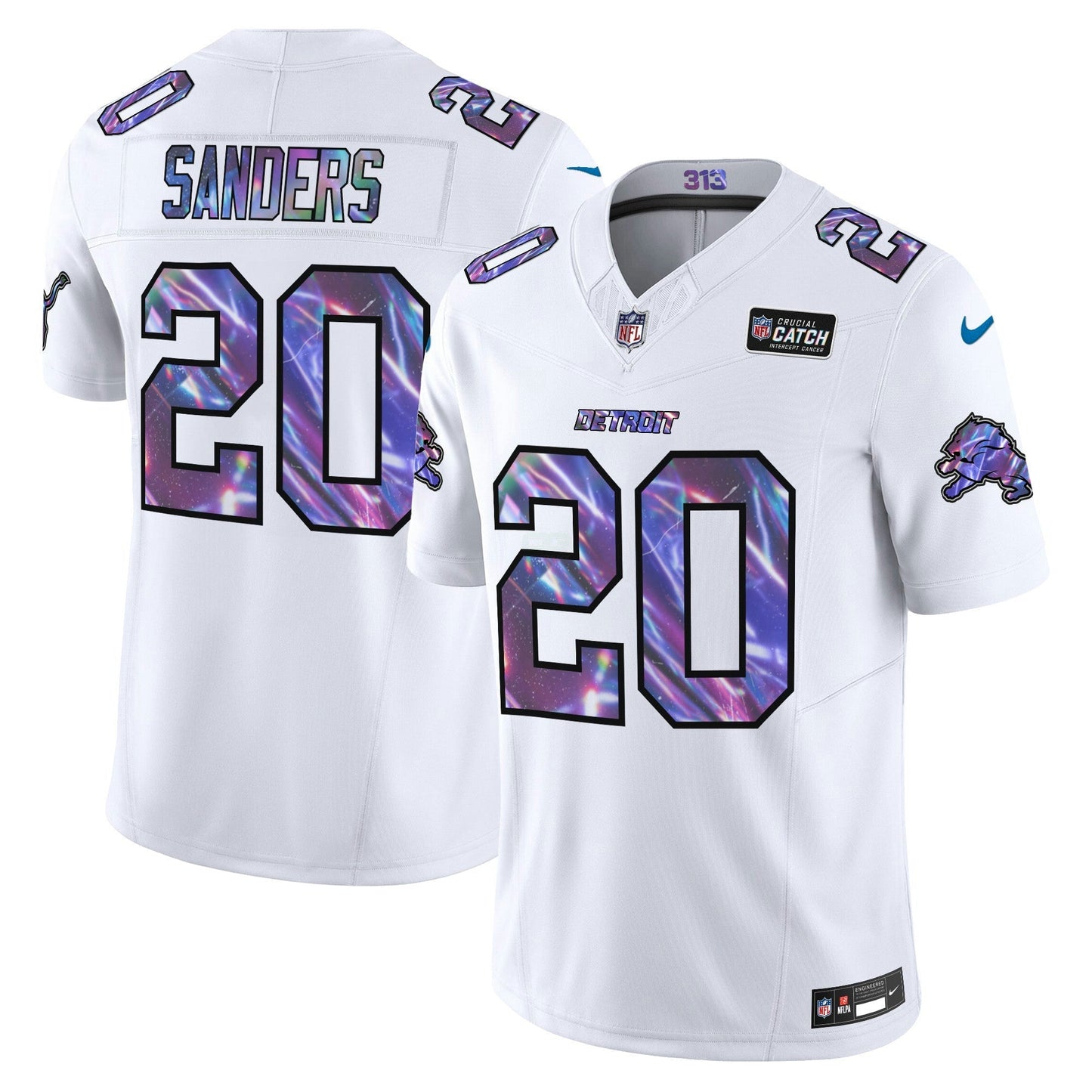 Camisa NFL Men’s Detroit 2024 Crucial Catch Vapor Limited Jersey