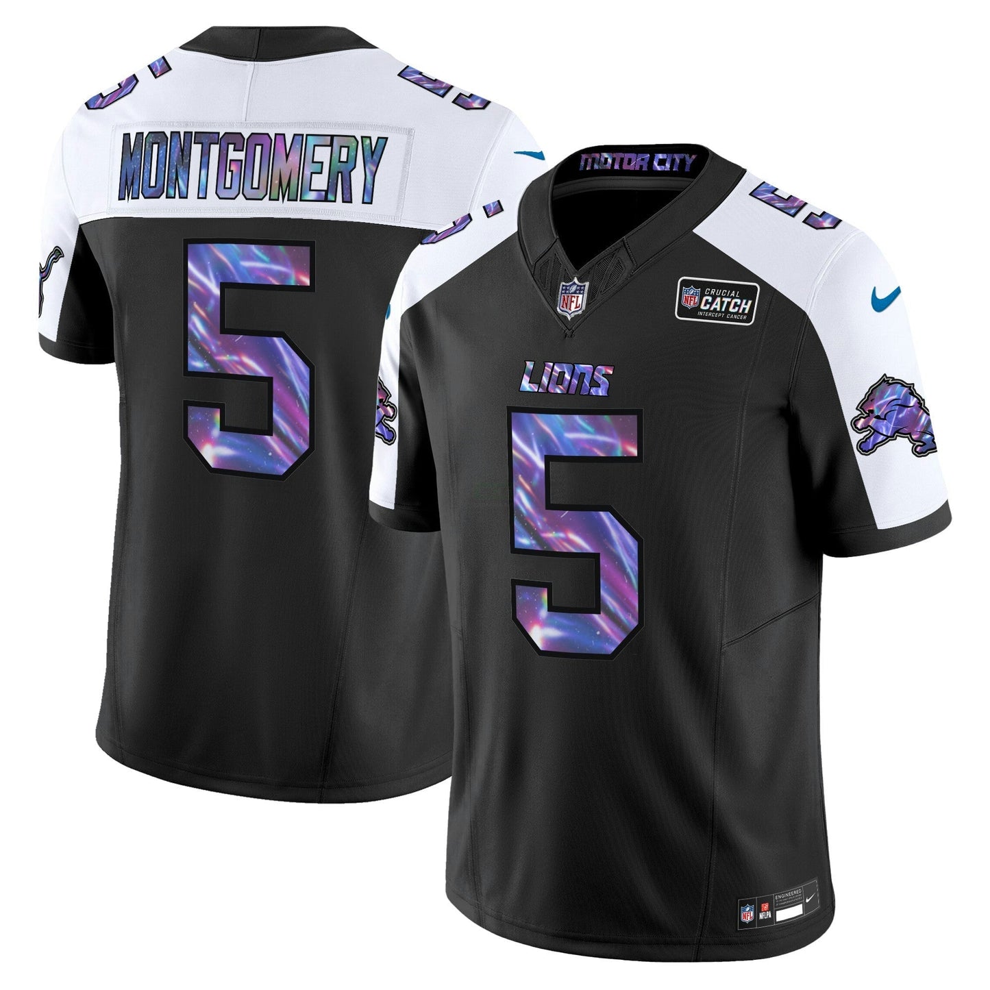 Camisa NFL Men’s Detroit 2024 Crucial Catch Vapor Limited Jersey