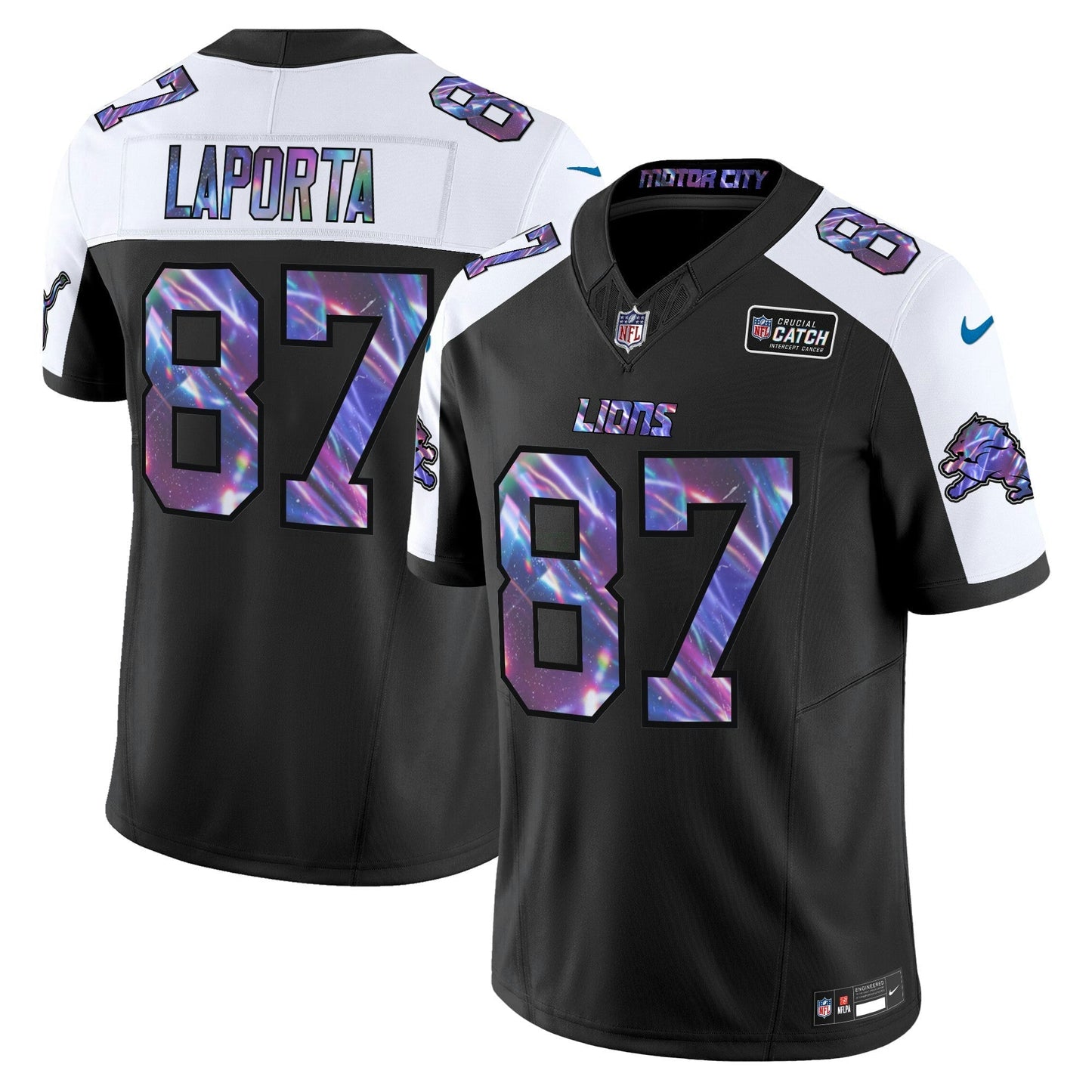 Camisa NFL Men’s Detroit 2024 Crucial Catch Vapor Limited Jersey