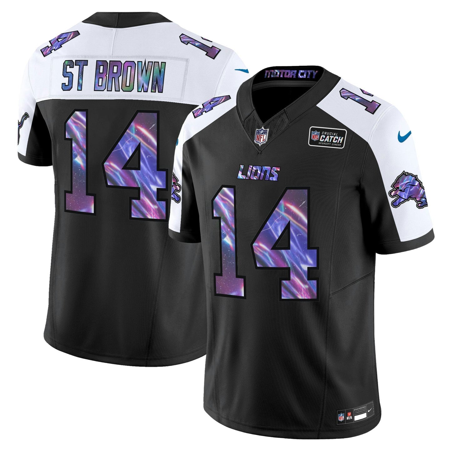 Camisa NFL Men’s Detroit 2024 Crucial Catch Vapor Limited Jersey