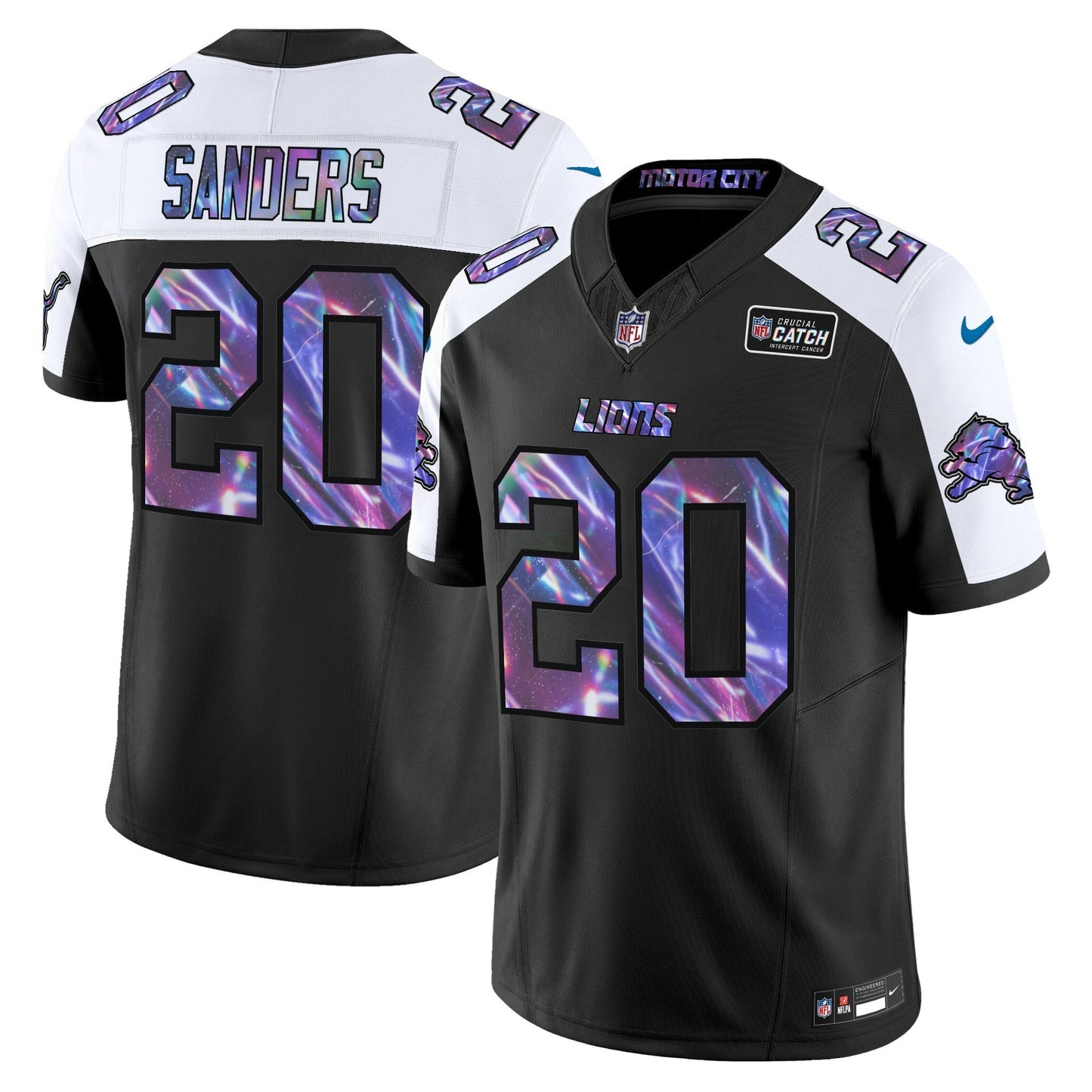 Camisa NFL Men’s Detroit 2024 Crucial Catch Vapor Limited Jersey