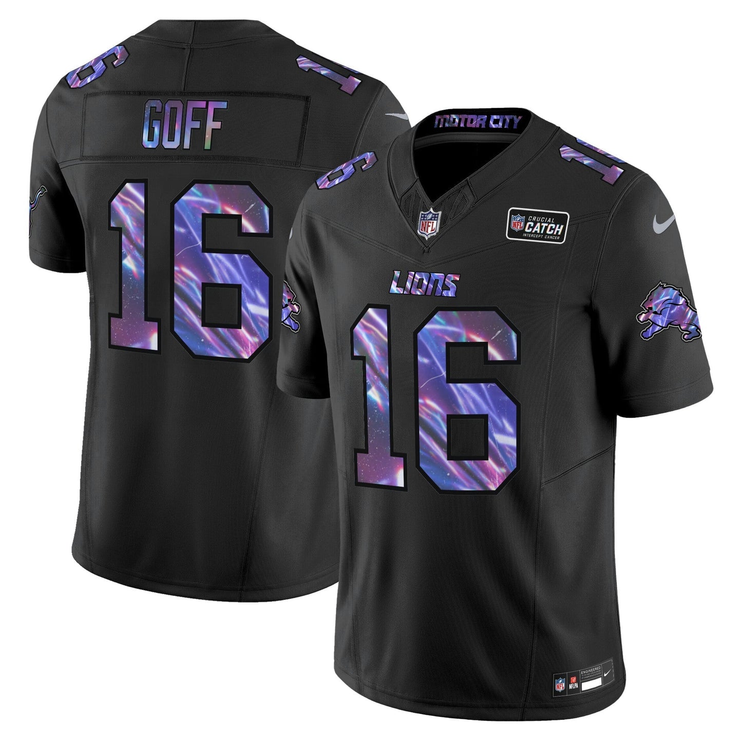 Camisa NFL Men’s Detroit 2024 Crucial Catch Vapor Limited Jersey