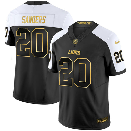 Camisa NFL Men’s Detroit 2024 Dourada Vapor Limited Jersey