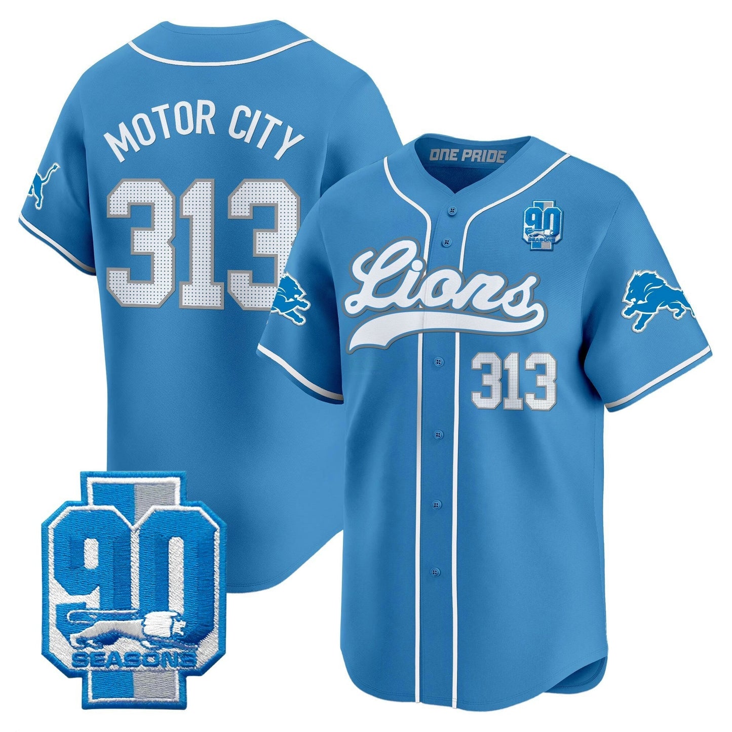 Camisa NFL Men’s Detroit 2025 Vapor Jersey