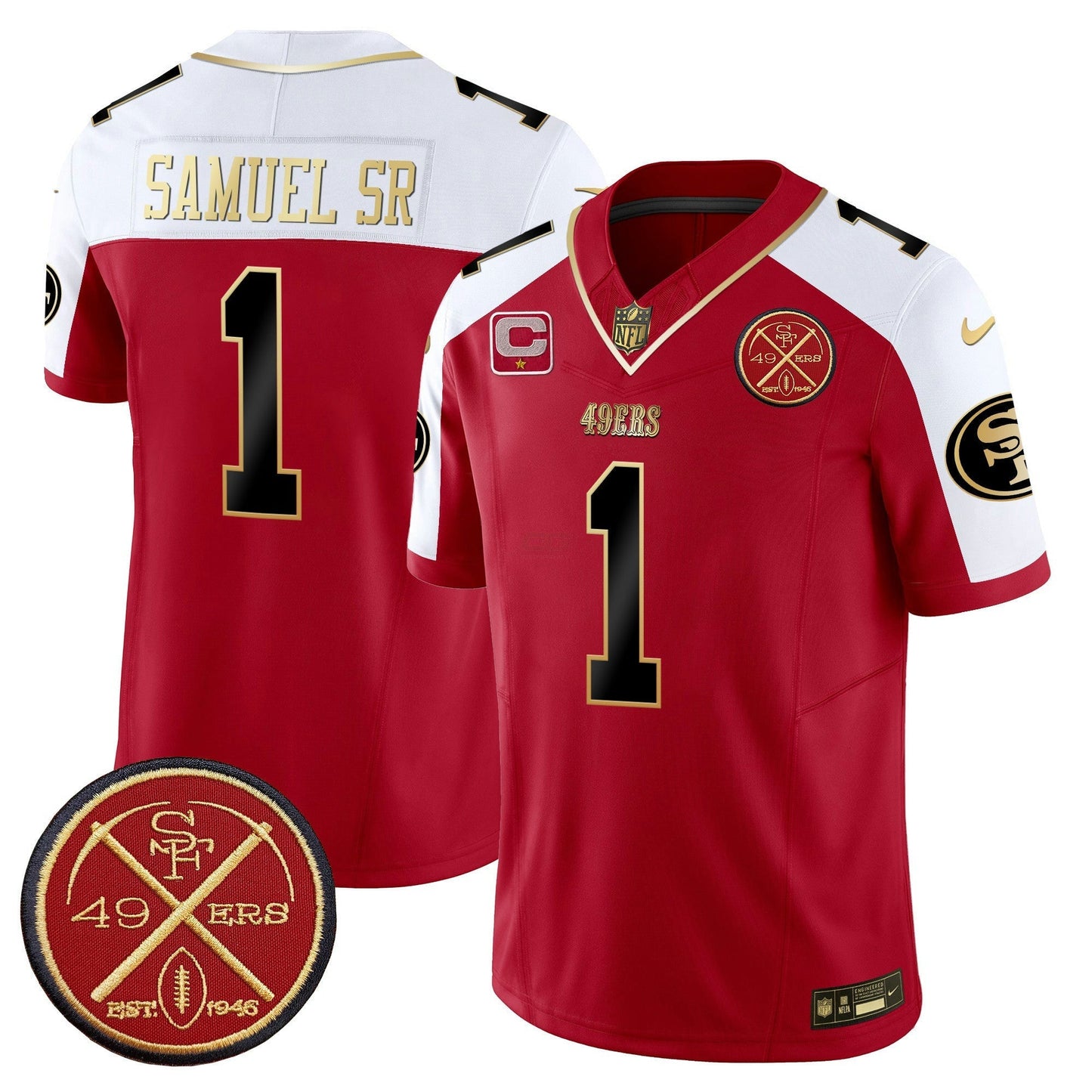 Camisa NFL Men’s Est.1946 Patch Vapor Limited Jersey