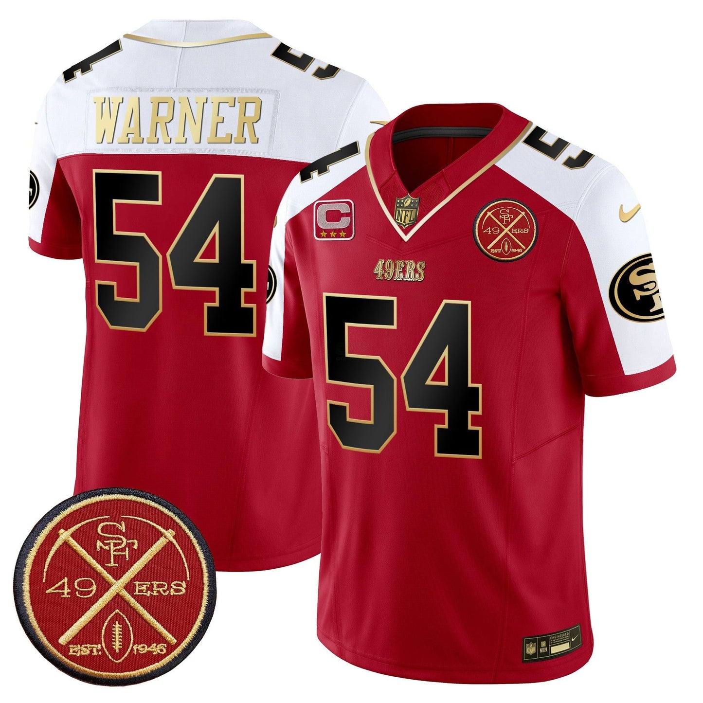 Camisa NFL Men’s Est.1946 Patch Vapor Limited Jersey