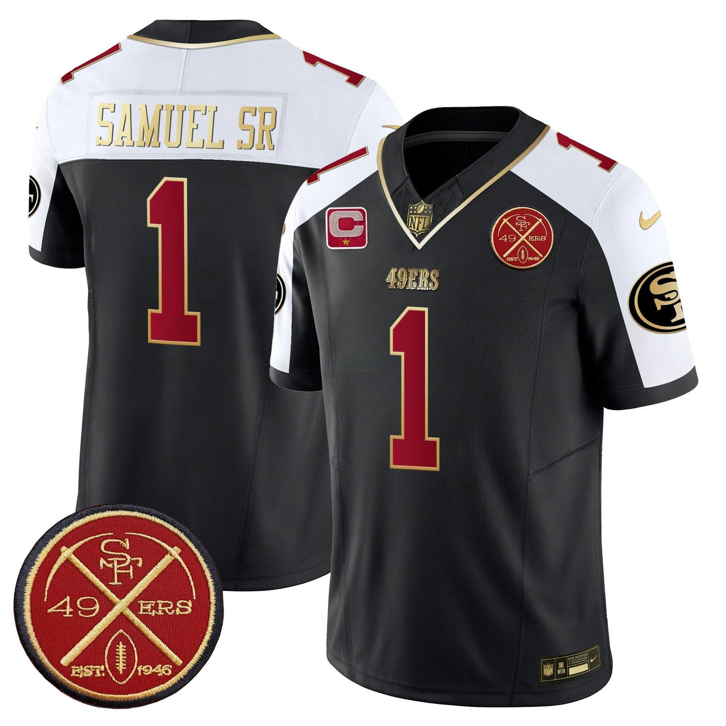 Camisa NFL Men’s Est.1946 Patch Vapor Limited Jersey
