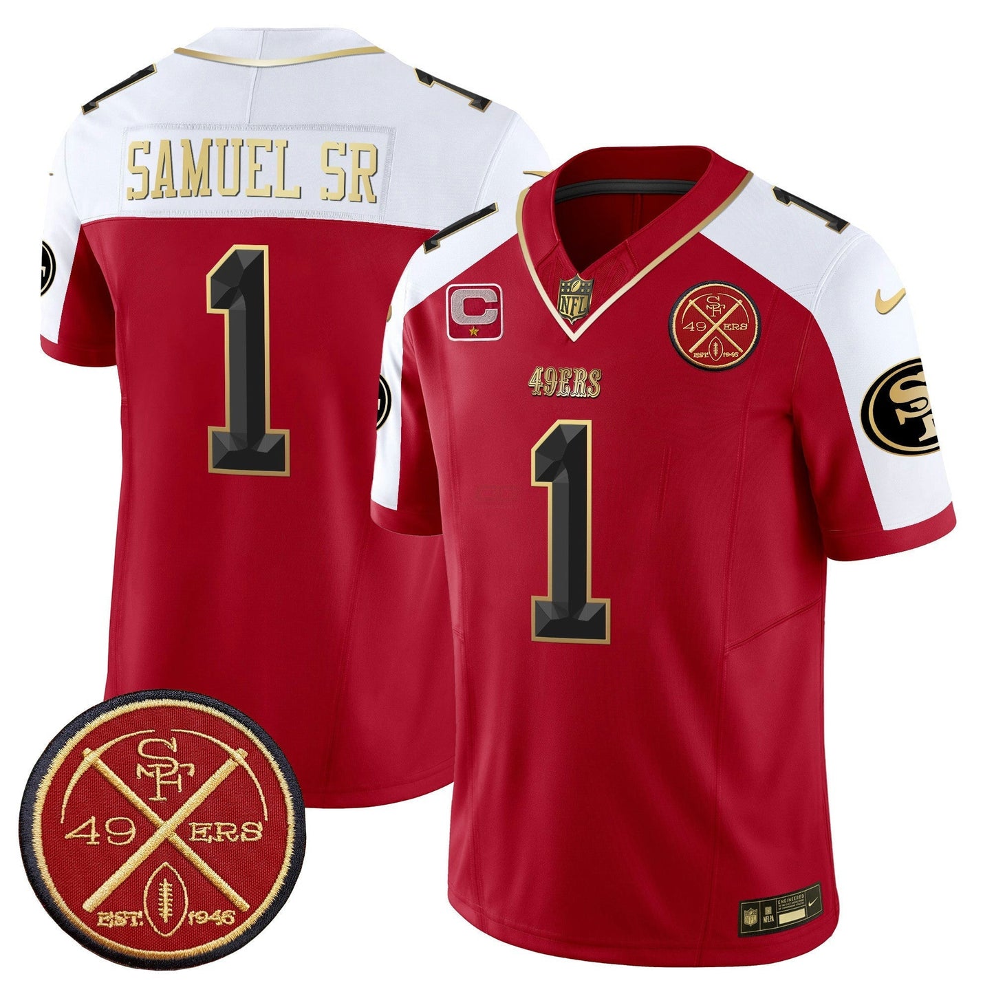 Camisa NFL Men’s Est.1946 Patch Vapor Limited Jersey V2