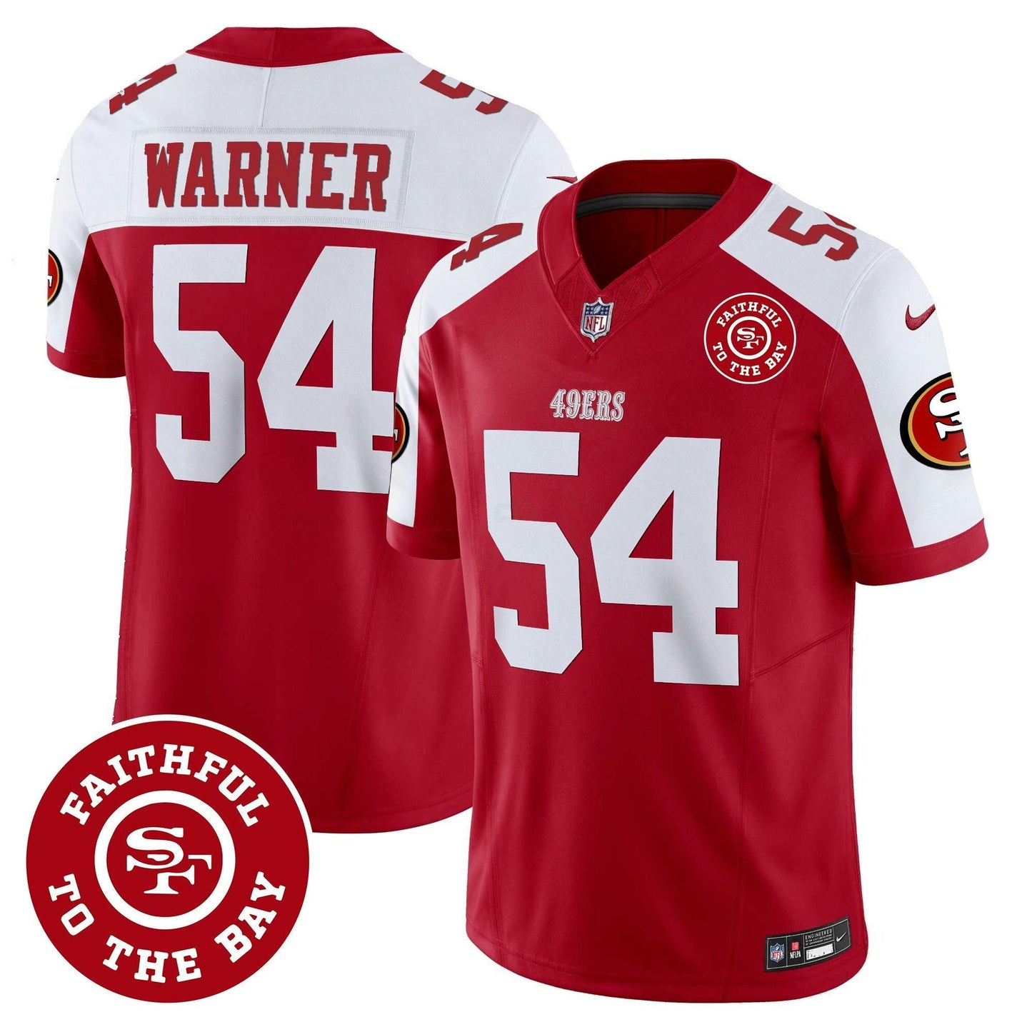 Camisa NFL Men’s Faithful To The Bay Patch Vapor Jersey