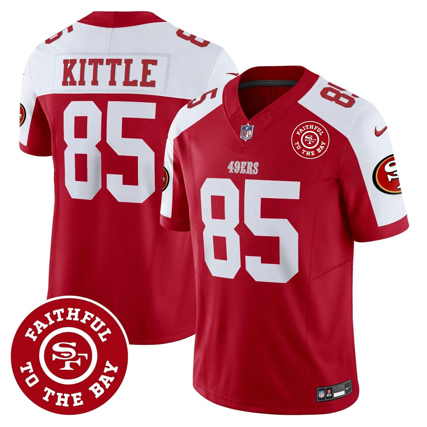 Camisa NFL Men’s Faithful To The Bay Patch Vapor Jersey