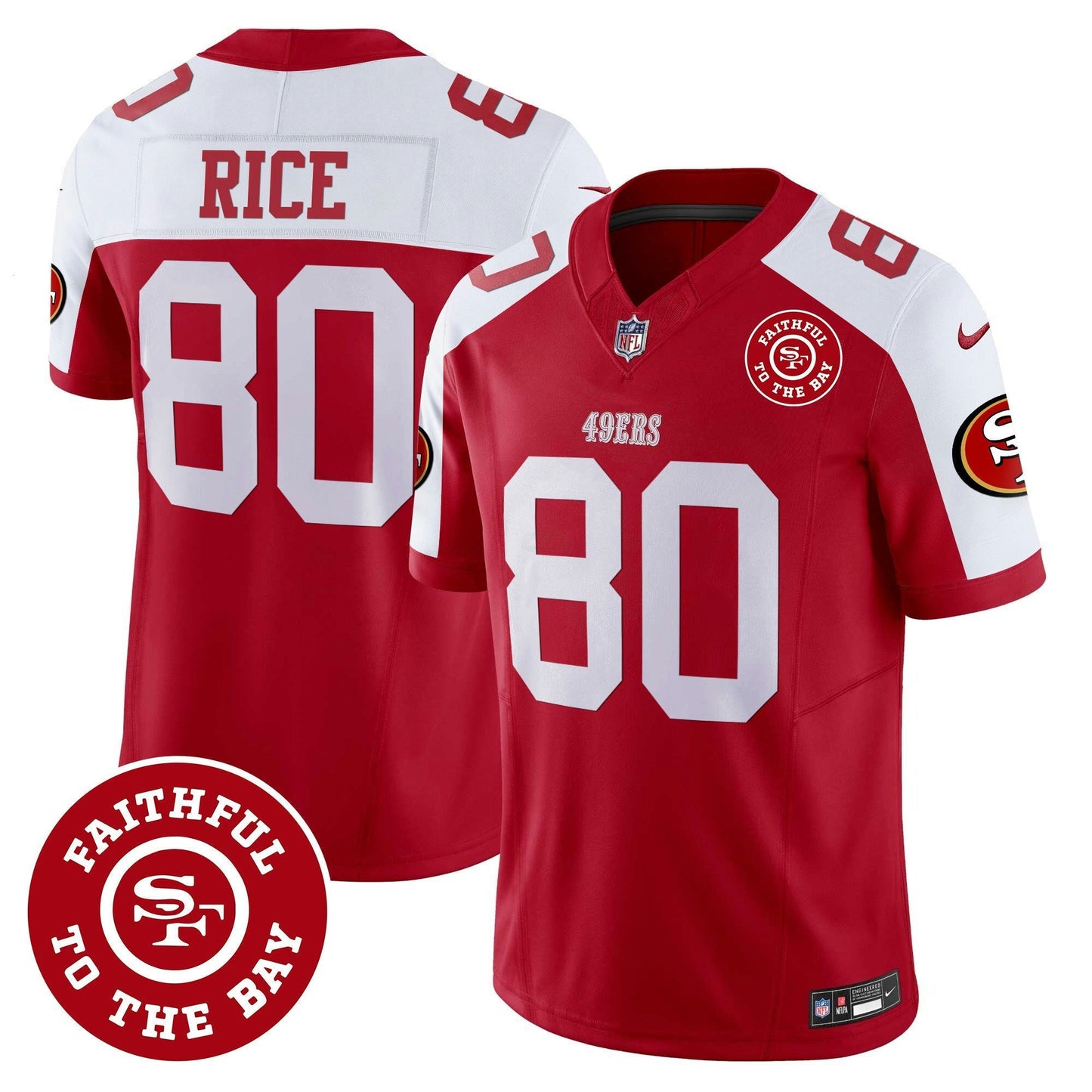 Camisa NFL Men’s Faithful To The Bay Patch Vapor Jersey