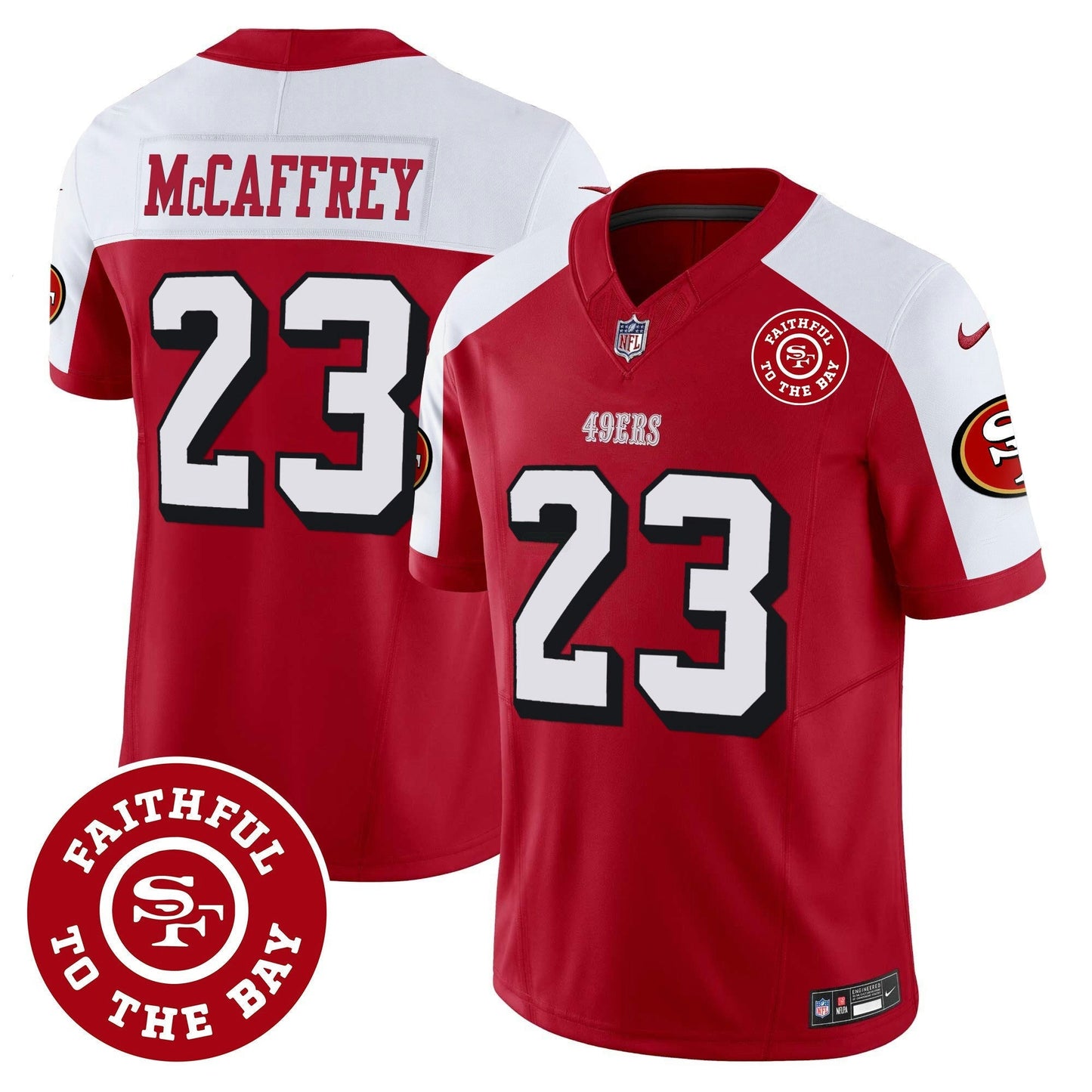 Camisa NFL Men’s Faithful To The Bay Patch Vapor Jersey V2