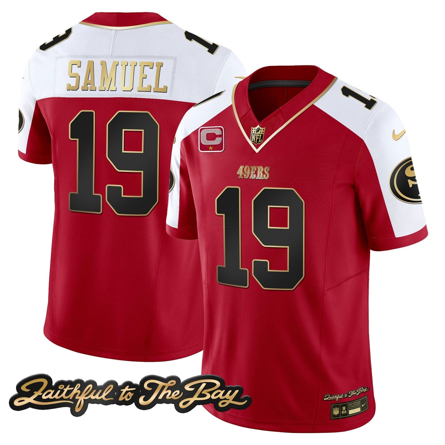 Camisa NFL Men’s Faithful To The Bay Patch Vapor Limited Jersey V3