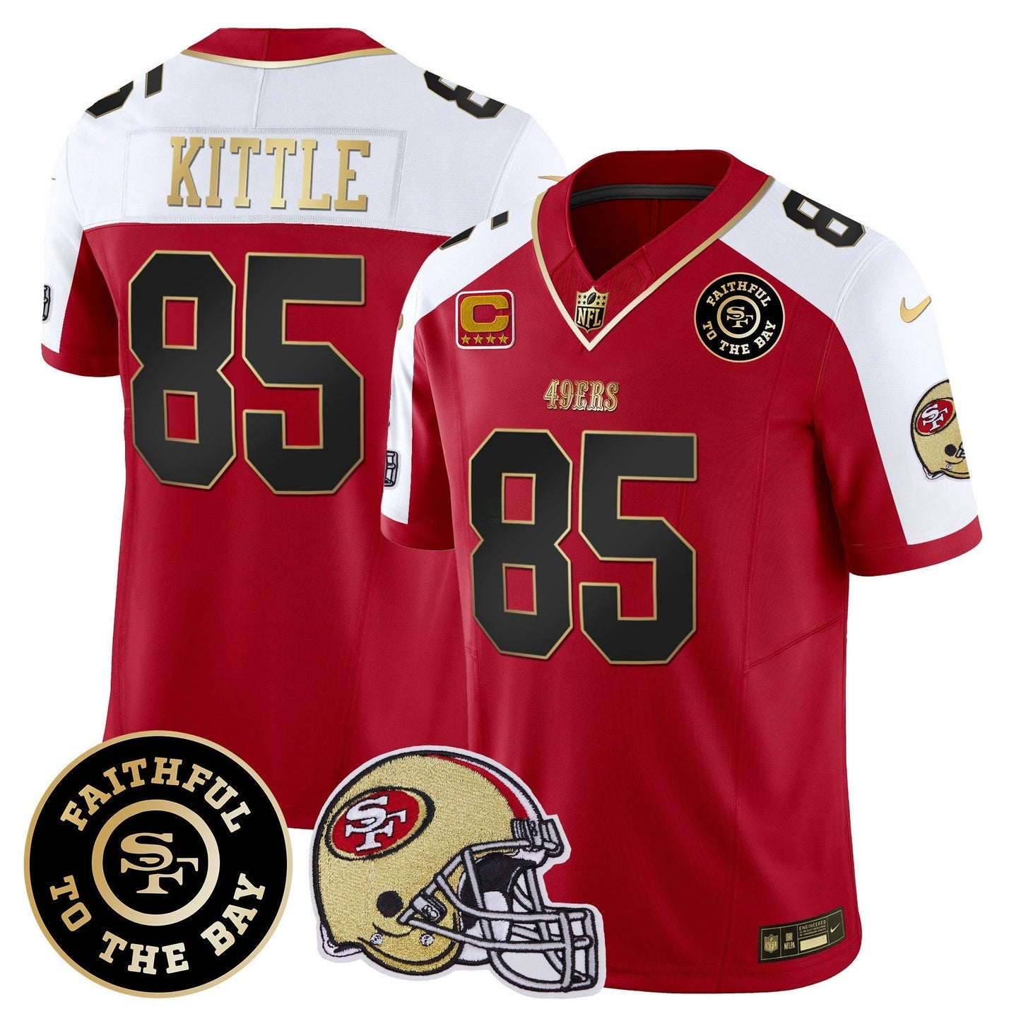 Camisa NFL Men’s Faithful To The Bay Patch Vapor Limited Jersey V5