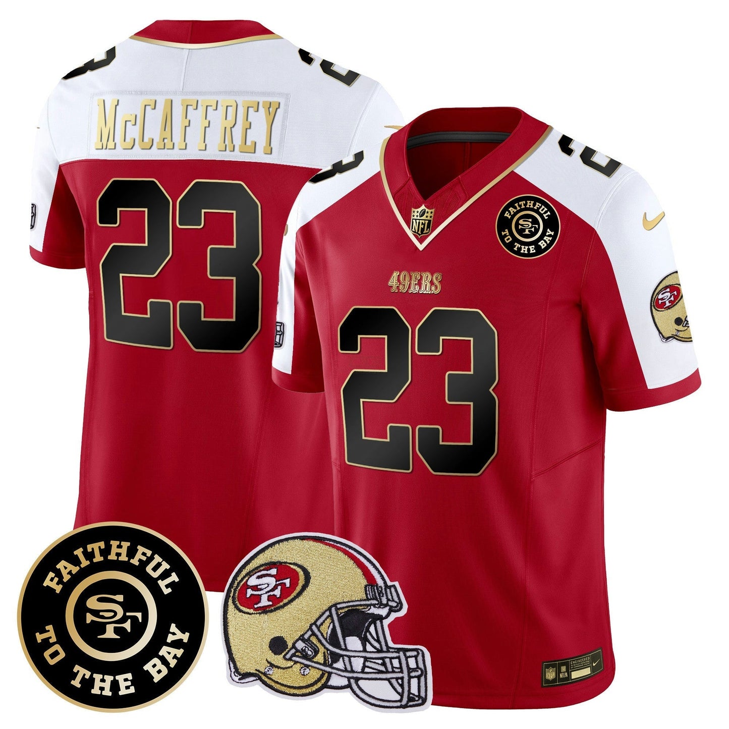 Camisa NFL Men’s Faithful To The Bay Patch Vapor Limited Jersey V5