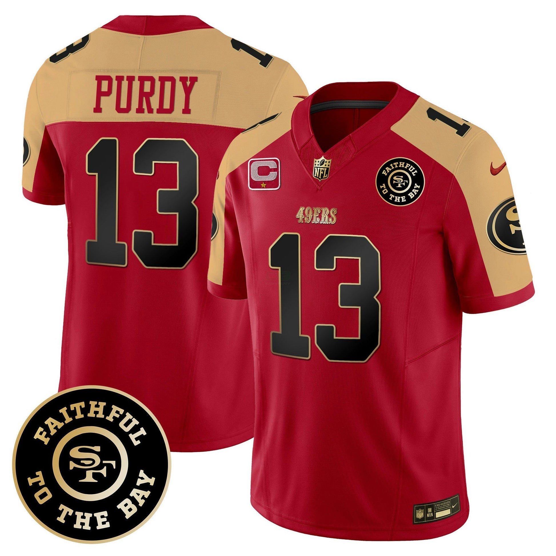 Camisa NFL Men’s Faithful To The Bay Patch Vapor Limited Jersey V7