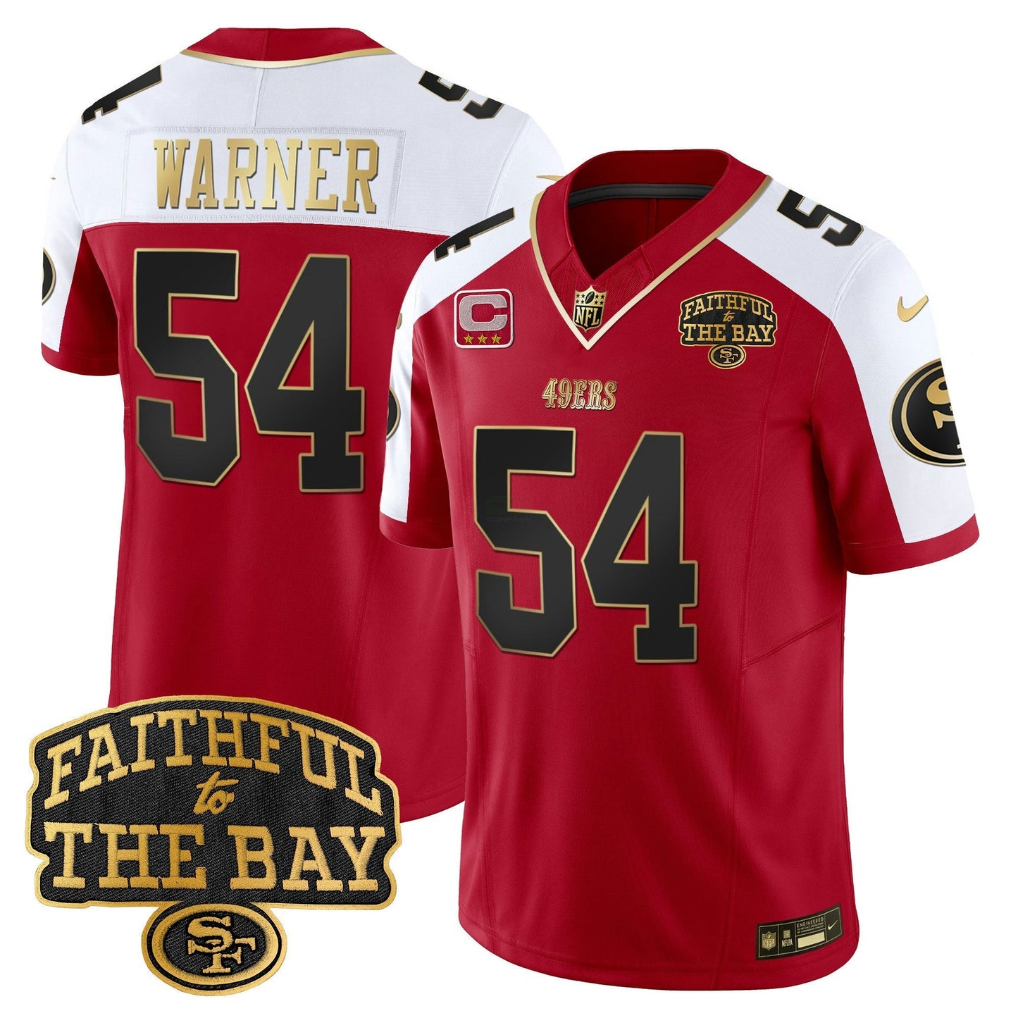Camisa NFL Men’s Faithful To The Bay Patch Vapor Limited Jersey V8