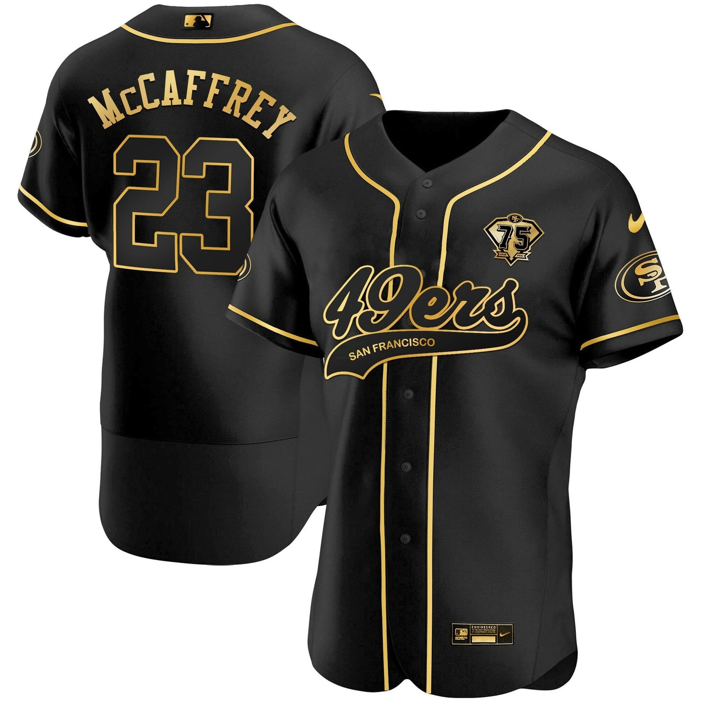 Camisa NFL Men’s Flex Base Dourada Jersey