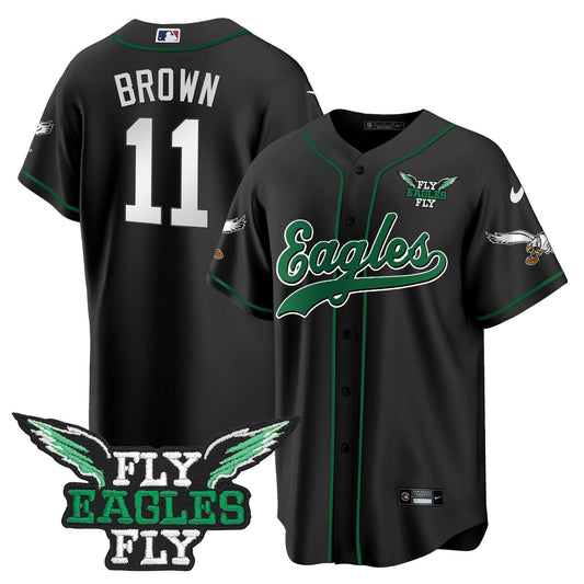 Camisa NFL Men’s Fly Fly Patch Throwback Kelly Green Jersey
