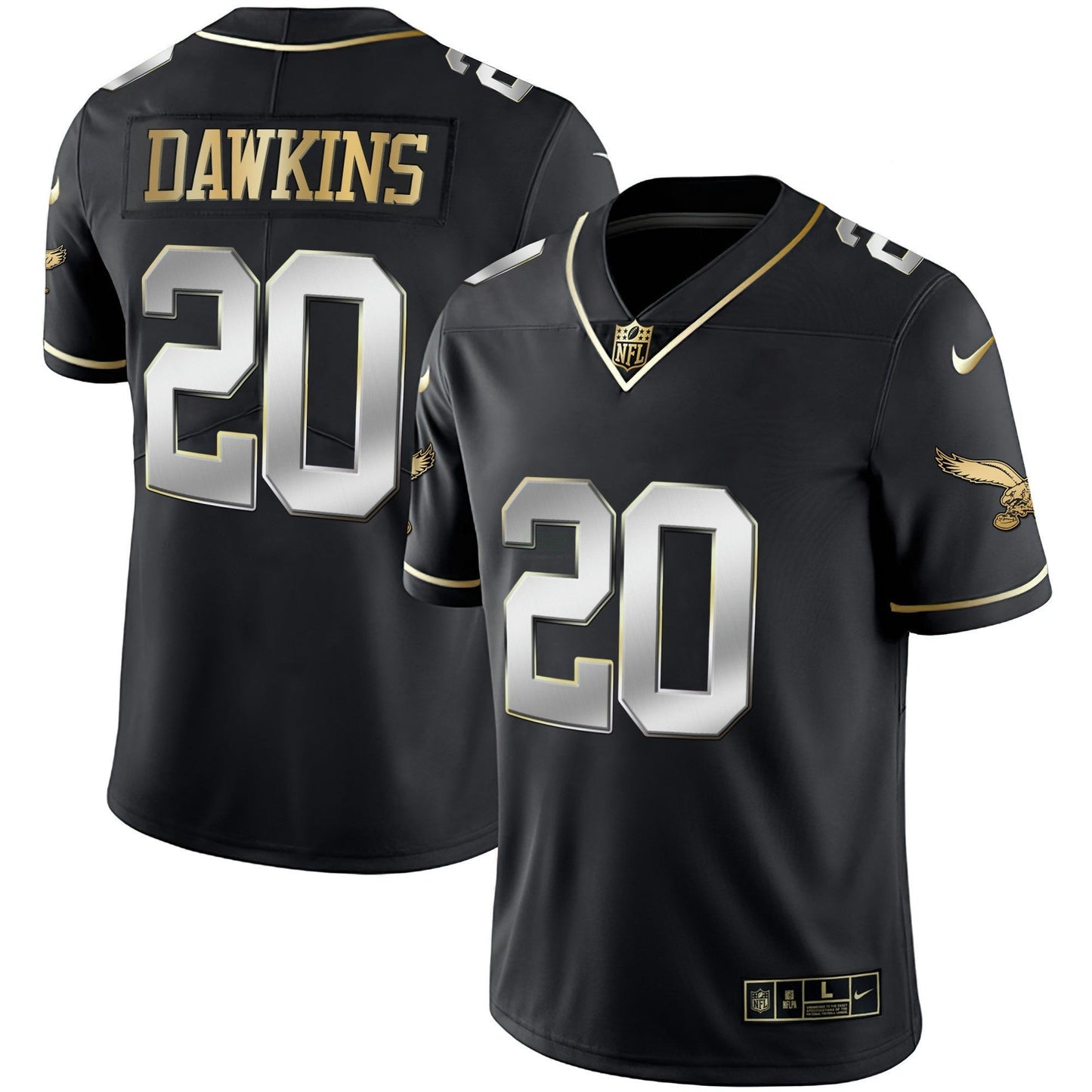 Camisa NFL Men’s Gold & Kelly Vapor Jersey