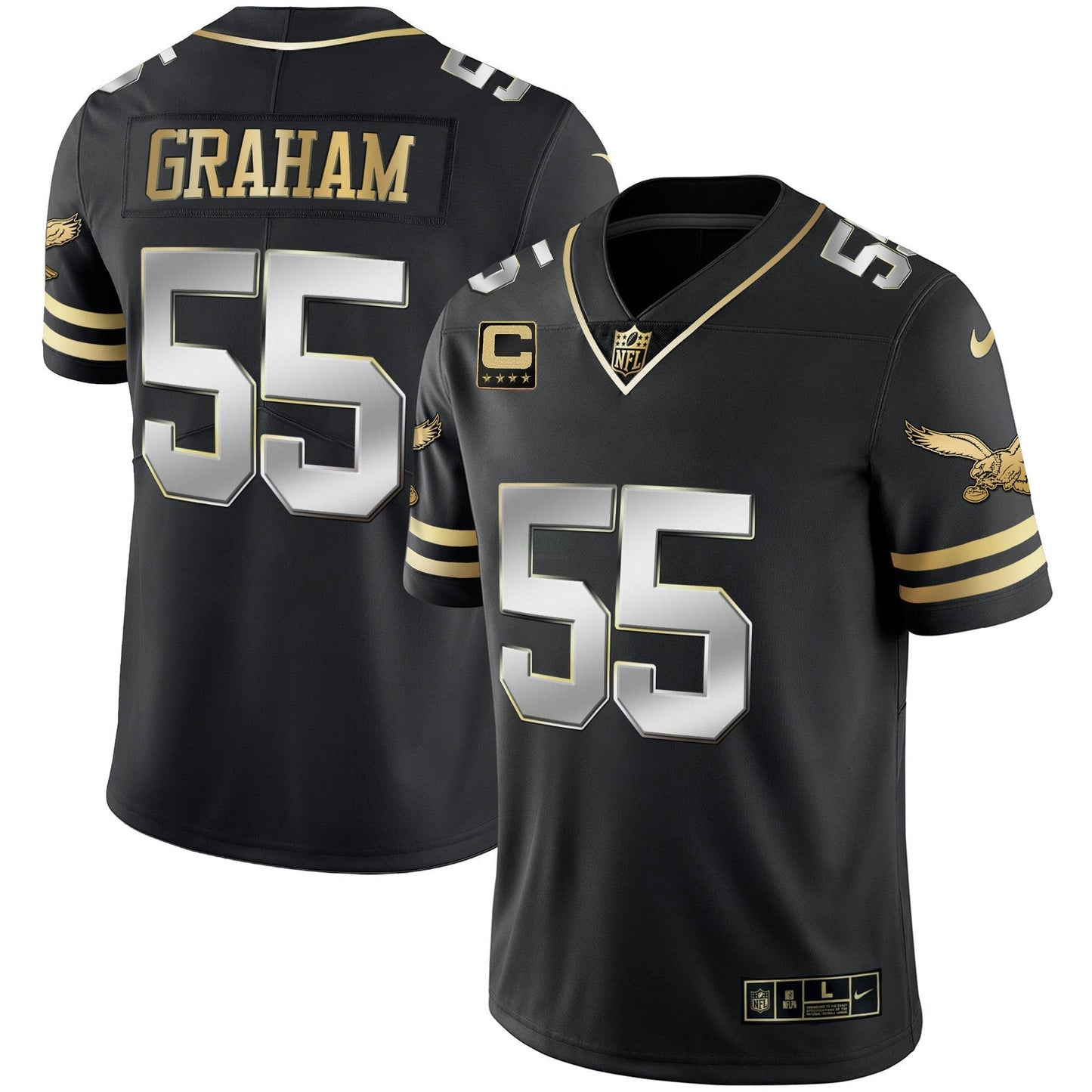 Camisa NFL Men’s Gold & Kelly Vapor Jersey V2