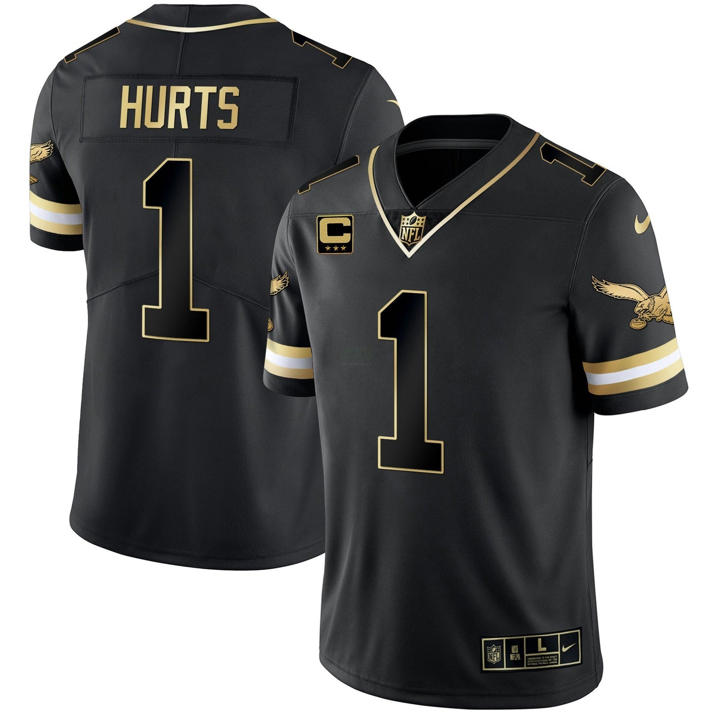 Camisa NFL Men’s Gold & Kelly Vapor Throwback Jersey