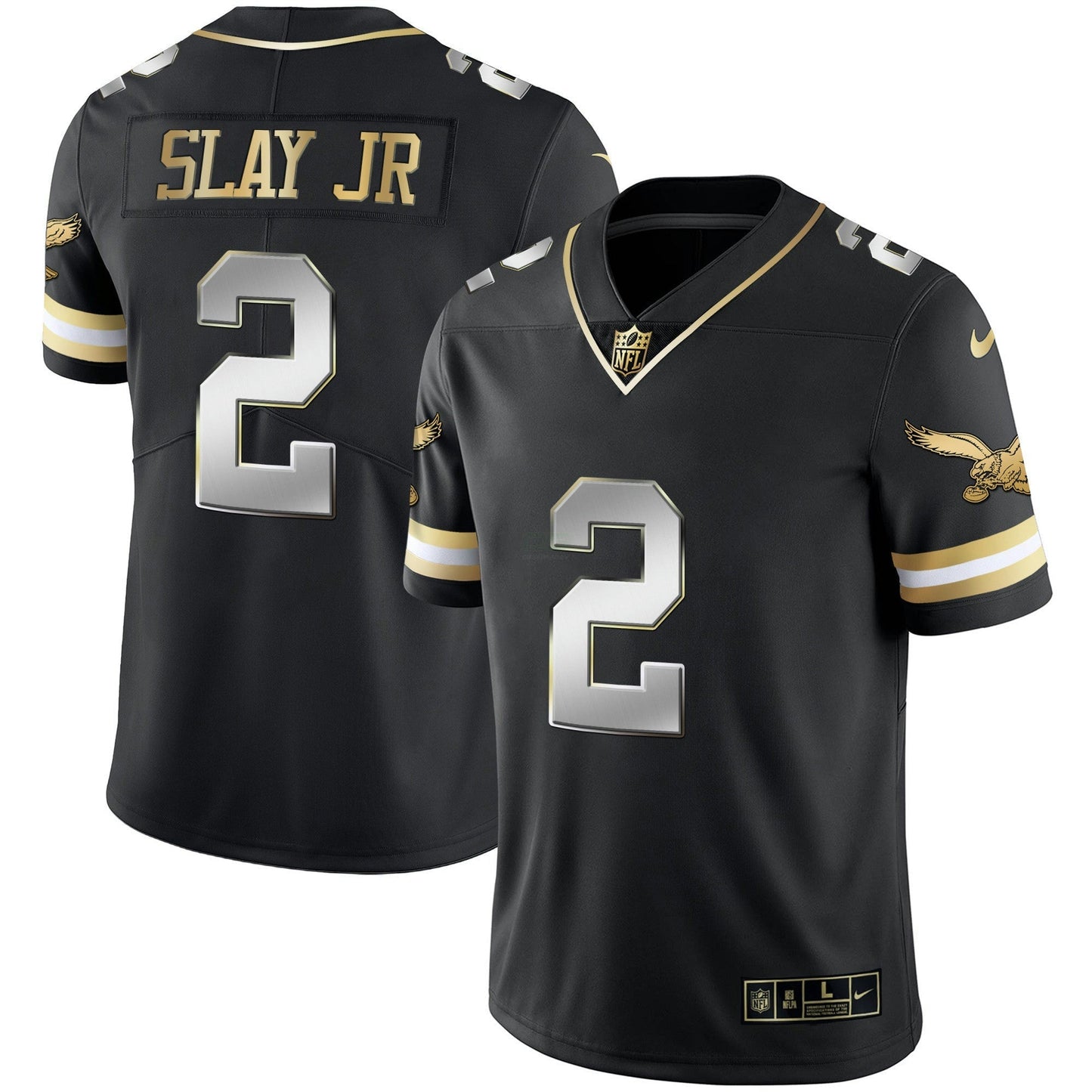 Camisa NFL Men’s Gold & Kelly Vapor Throwback Jersey