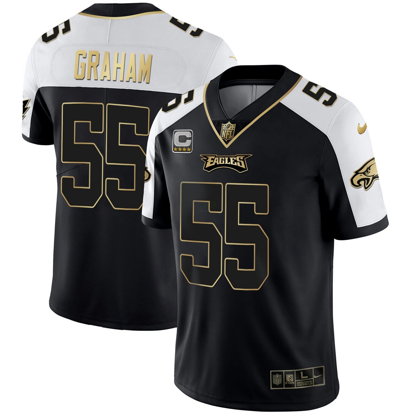 Camisa NFL Men’s Gold & Split Vapor