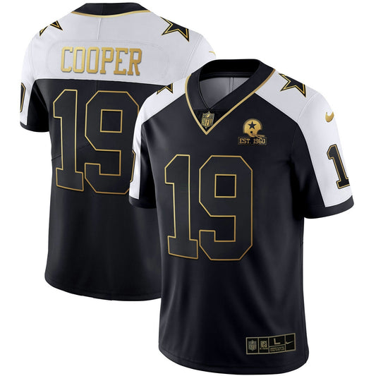 Camisa NFL Men’s Gold & Split Vapor Est 1960 Patch Jersey