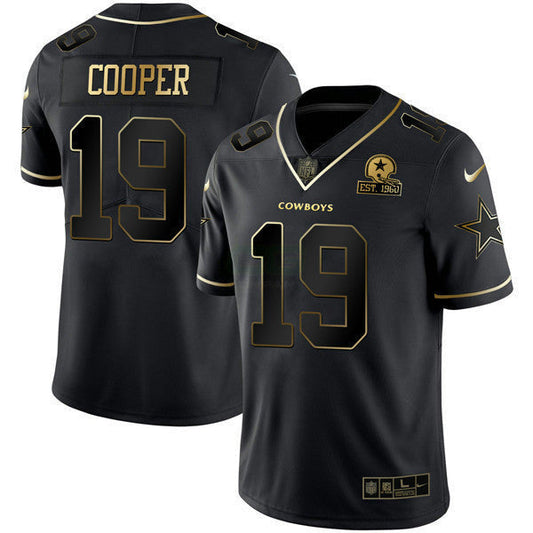 Camisa NFL Men’s Gold & Split Vapor Limited Est 1960 Patch