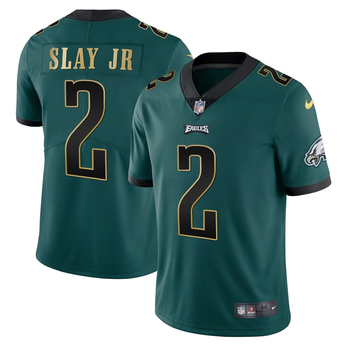 Camisa NFL Men’s Gold Trim Vapor Player Jersey