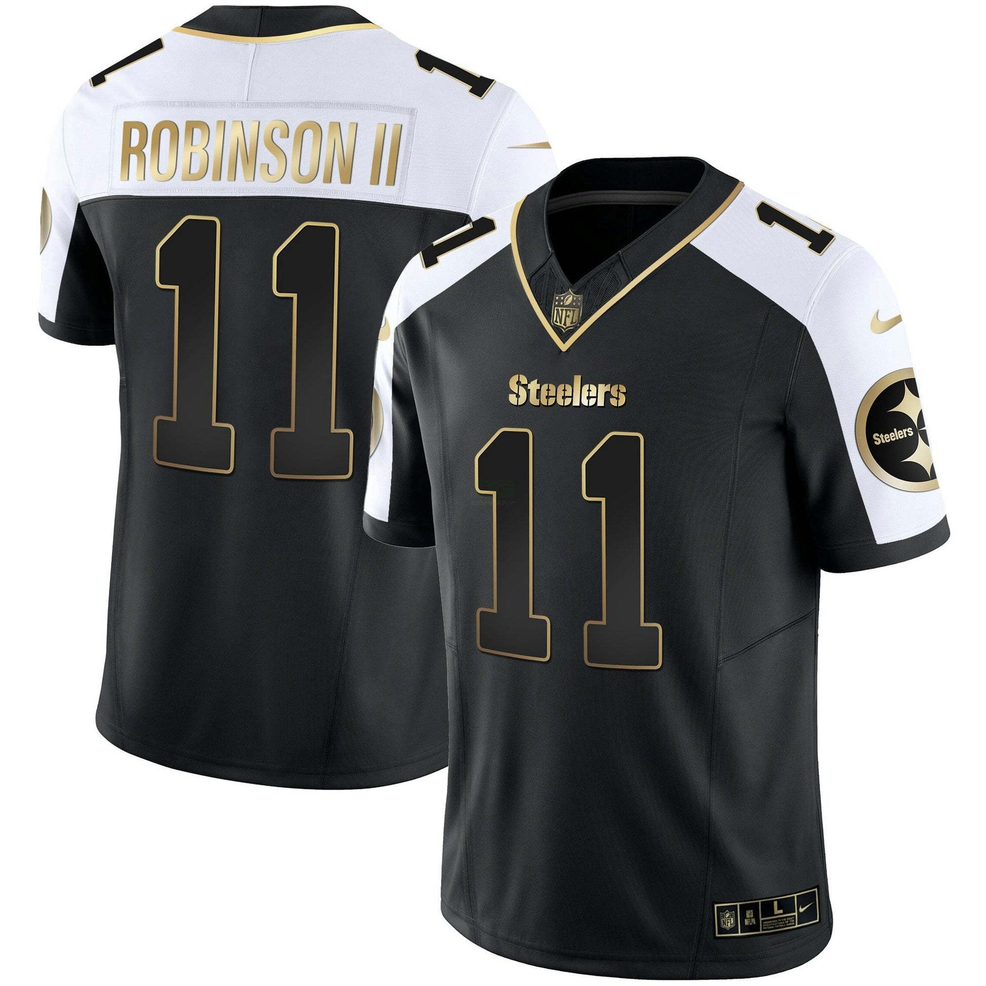 Camisa NFL Pittsburgh Steelers Men’s Gold Vapor Jersey