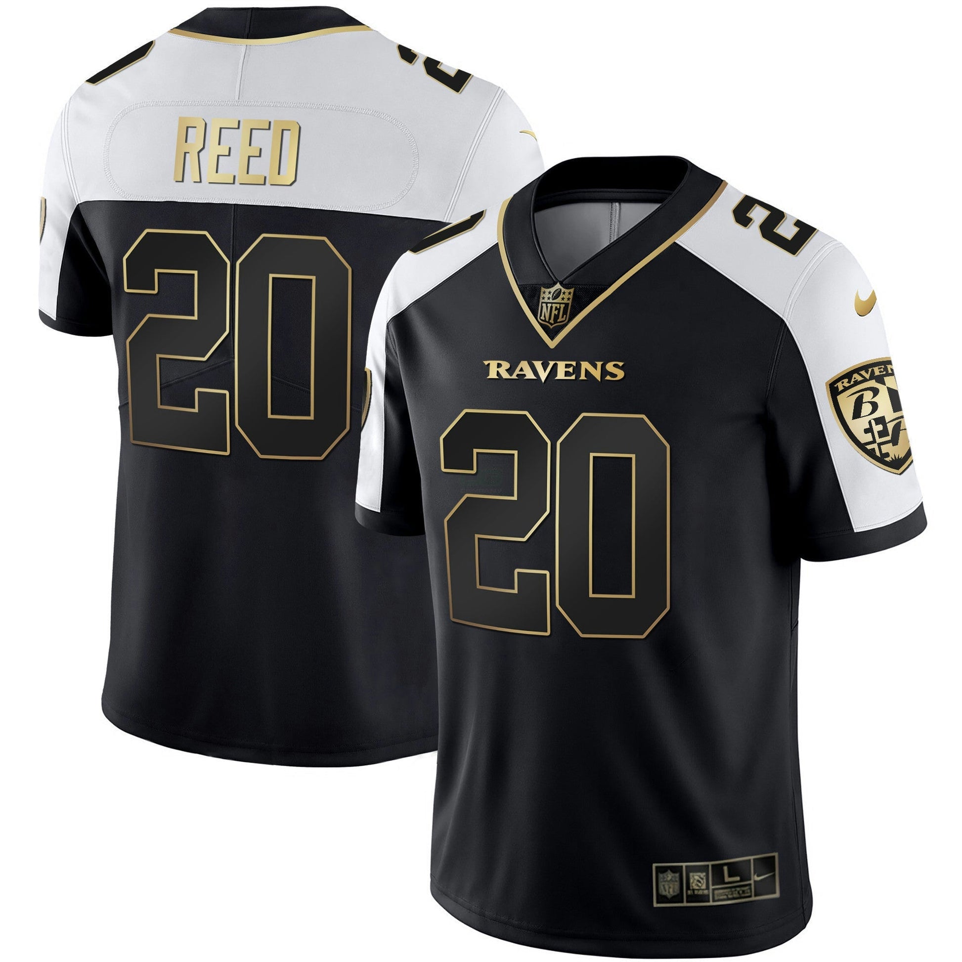 Camisa NFL Baltimore Ravens Men’s Gold Vapor Jersey