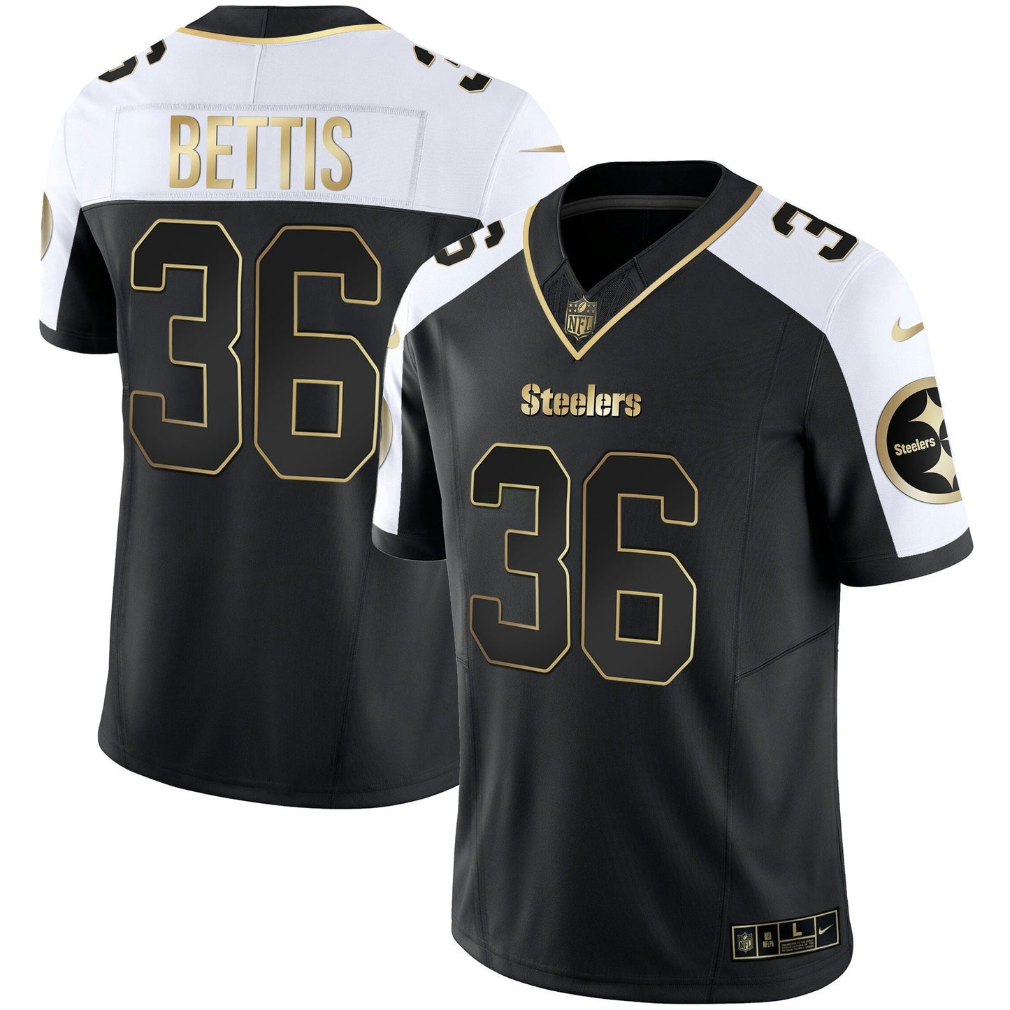 Camisa NFL Pittsburgh Steelers Men’s Gold Vapor Jersey