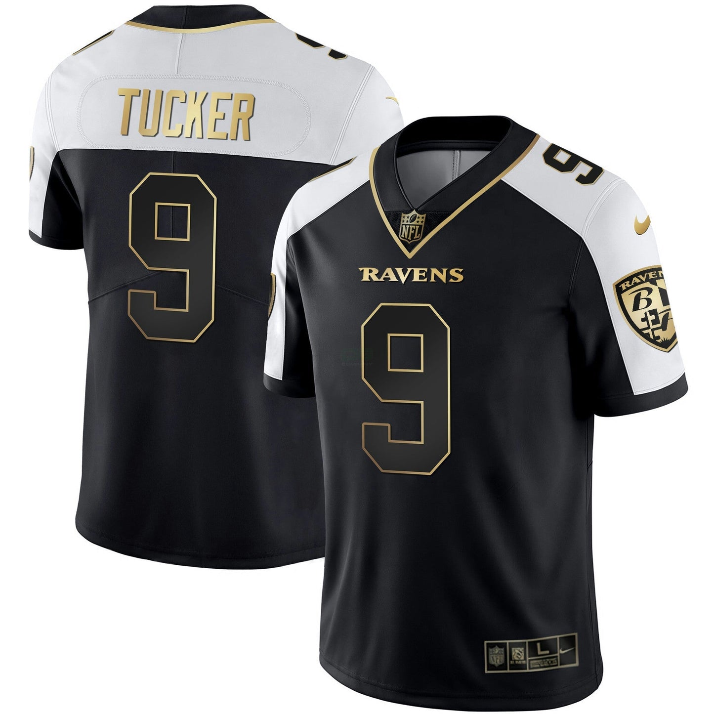 Camisa NFL Baltimore Ravens Men’s Gold Vapor Jersey