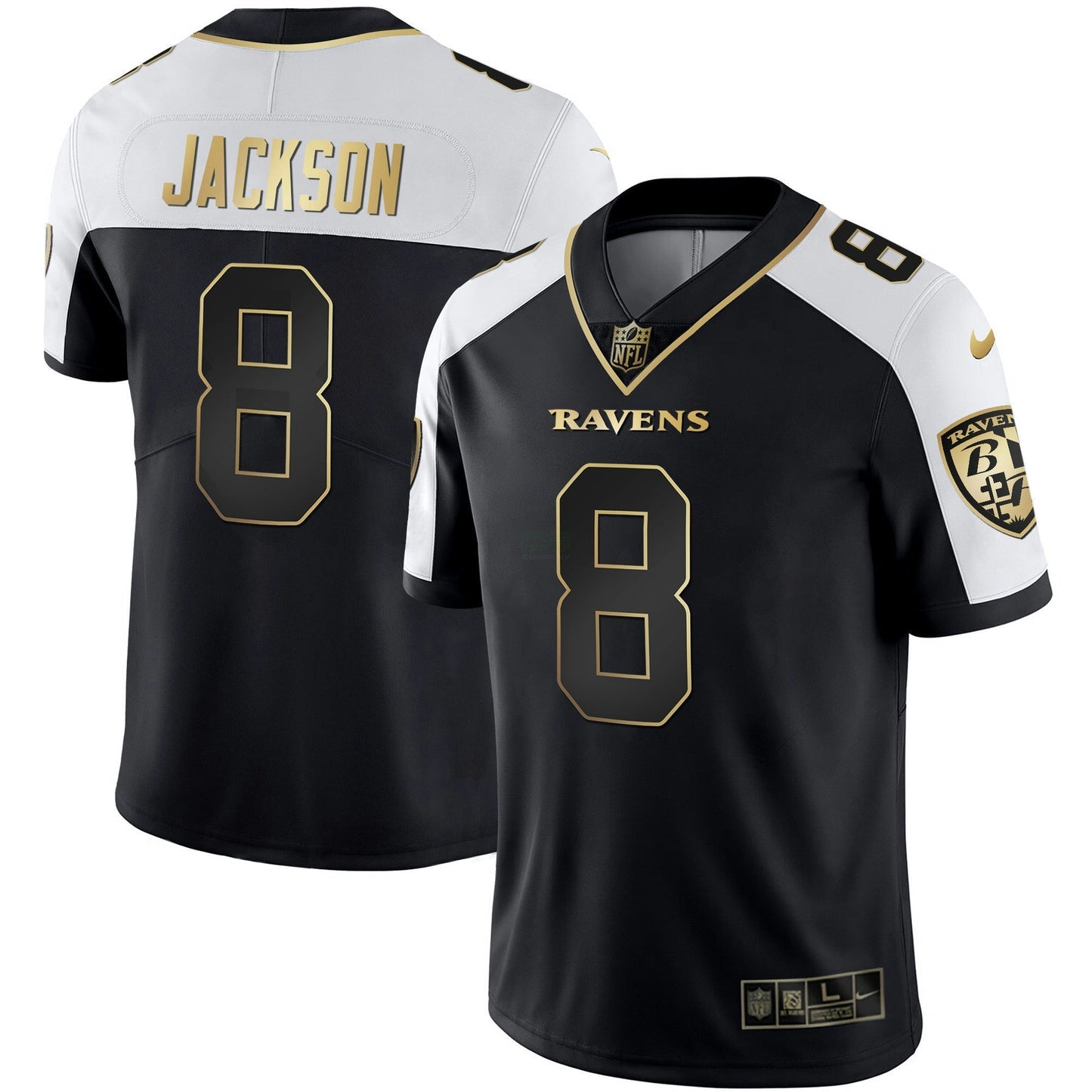 Camisa NFL Baltimore Ravens Men’s Gold Vapor Jersey