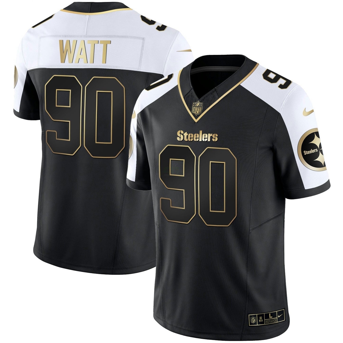 Camisa NFL Pittsburgh Steelers Men’s Gold Vapor Jersey