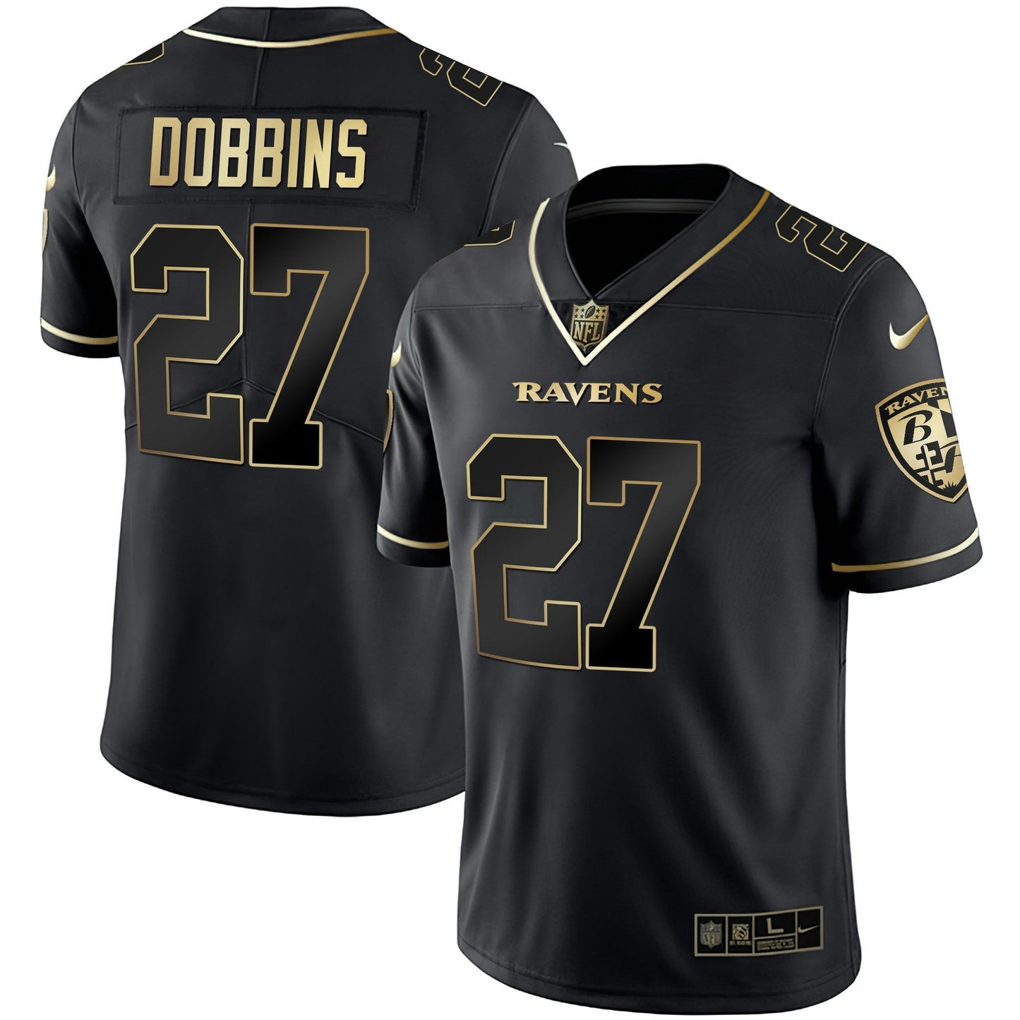 Camisa NFL Baltimore Ravens Men’s Gold Vapor Jersey